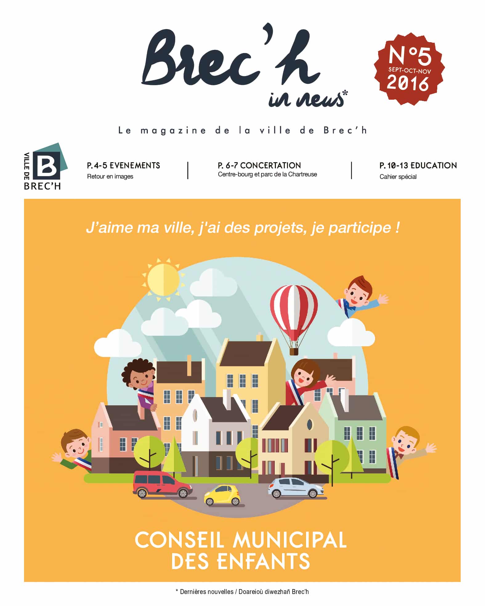 Couverture magazine Brec'h in News n°5