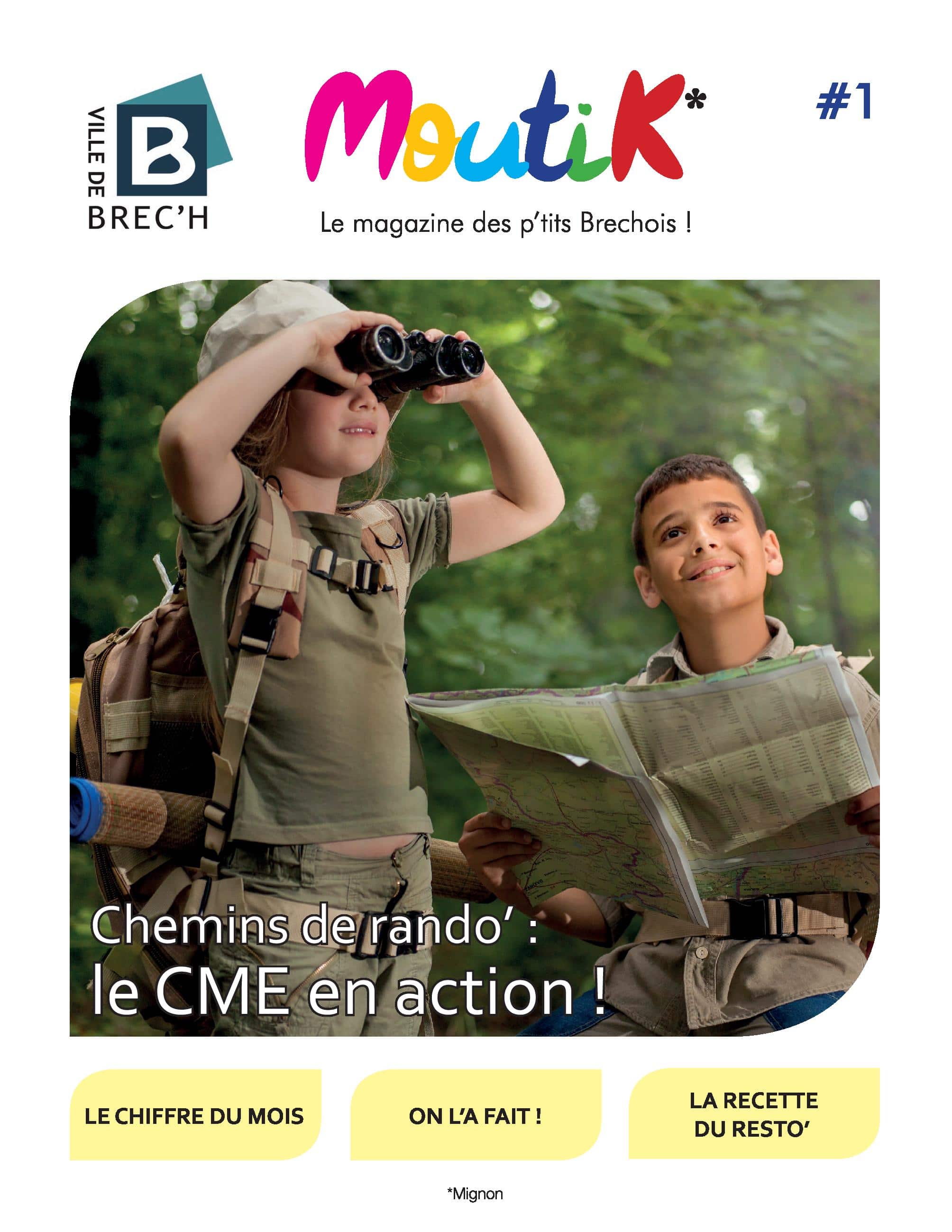 Couverture magazine Moutik n°1