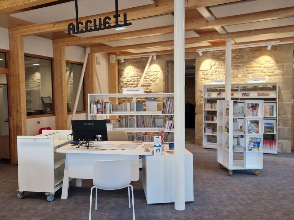 Accueil médiathèque