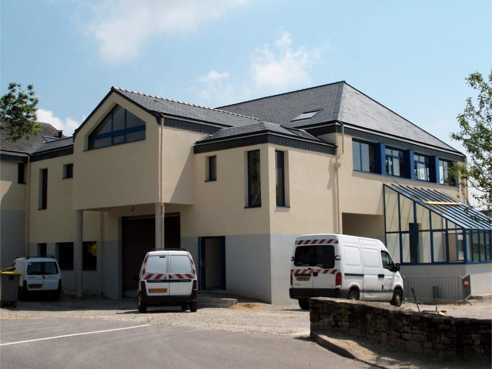 Photo représentant le bâtiment des services techniques