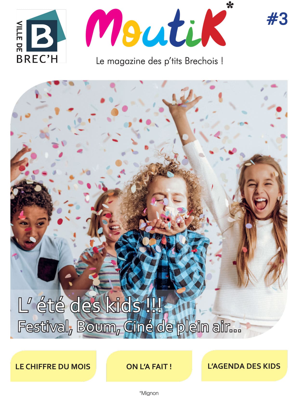 Couverture magazine Moutik n°3