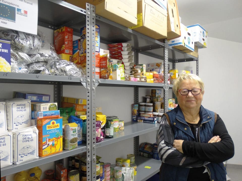 Photo collecte Banque Alimentaire