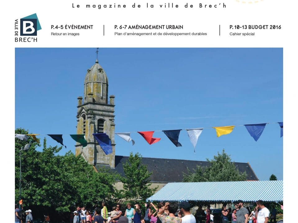 Couverture magazine Brec'h in News n°4