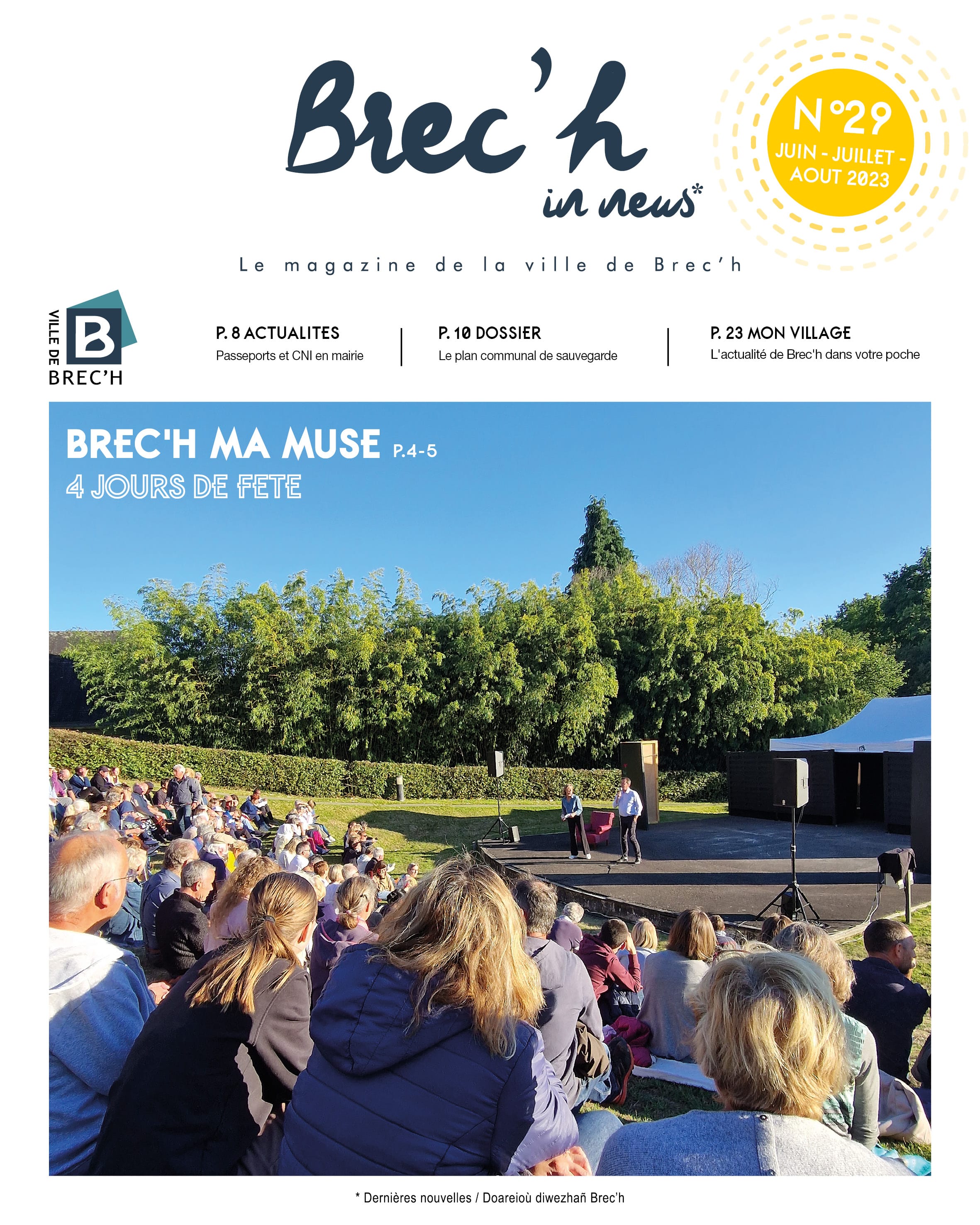 Brech Brec'h in News n°29 / Juin - Août 2023 - Mairie de Brec'h (56) - Site ...