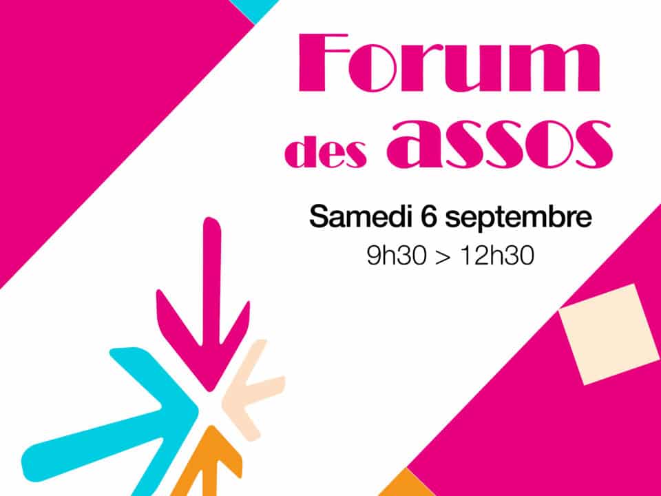 Affiche Forum des associations 2025