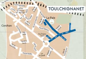 Zone bleue Touchignanet