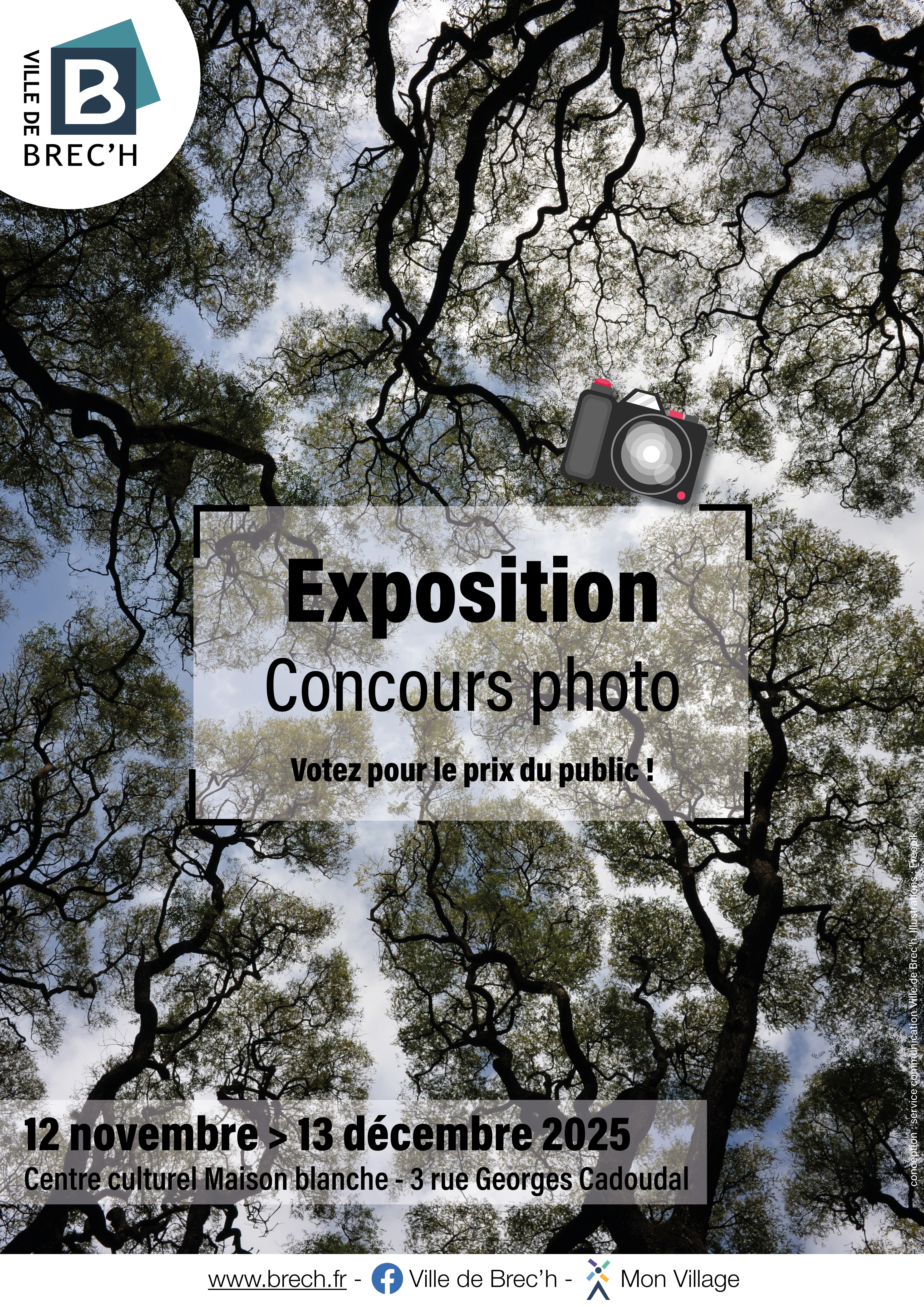 Affiche expo concours photo nature 2025