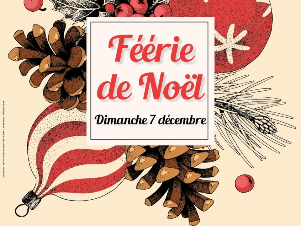 Affiche Féérie de Noël 2025