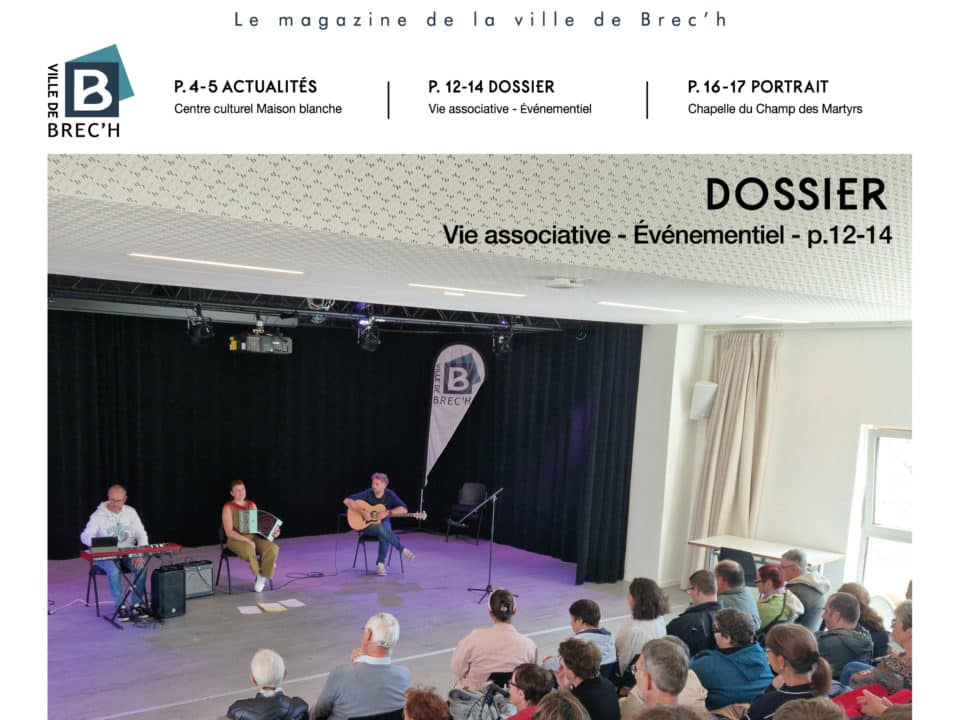 Une magazine Brec'h in News n°38 septembre-décembre 2025
