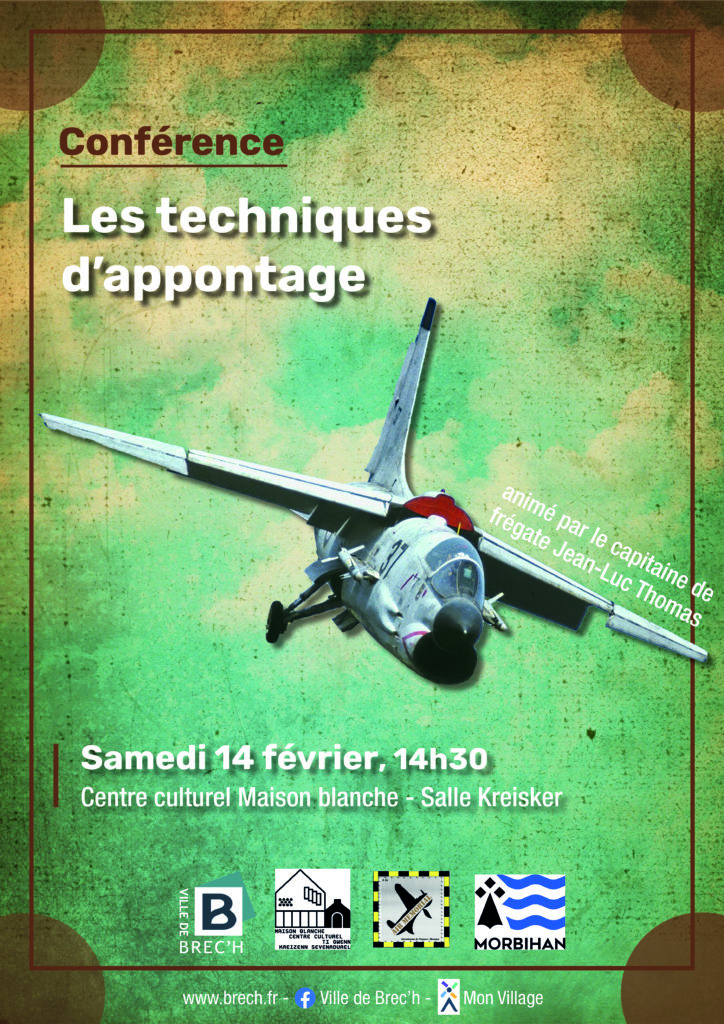 Affiche conférence "Les techniques d'appontage"