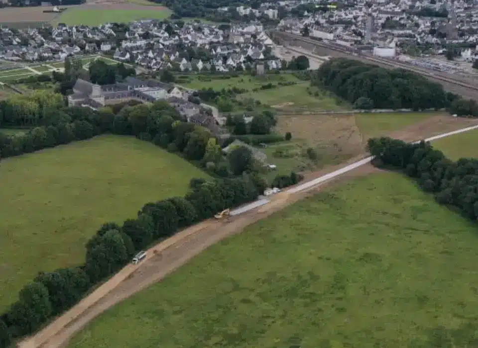 Vue aérienne quartier de La Chartreuse