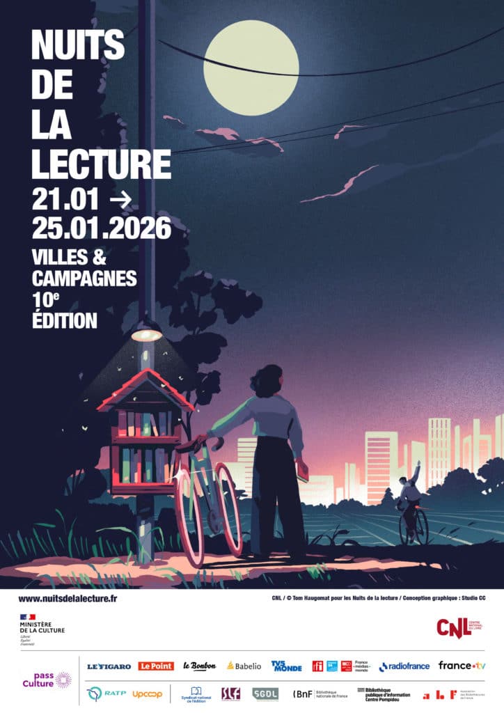 Affiche Nuit de la lecture 2026