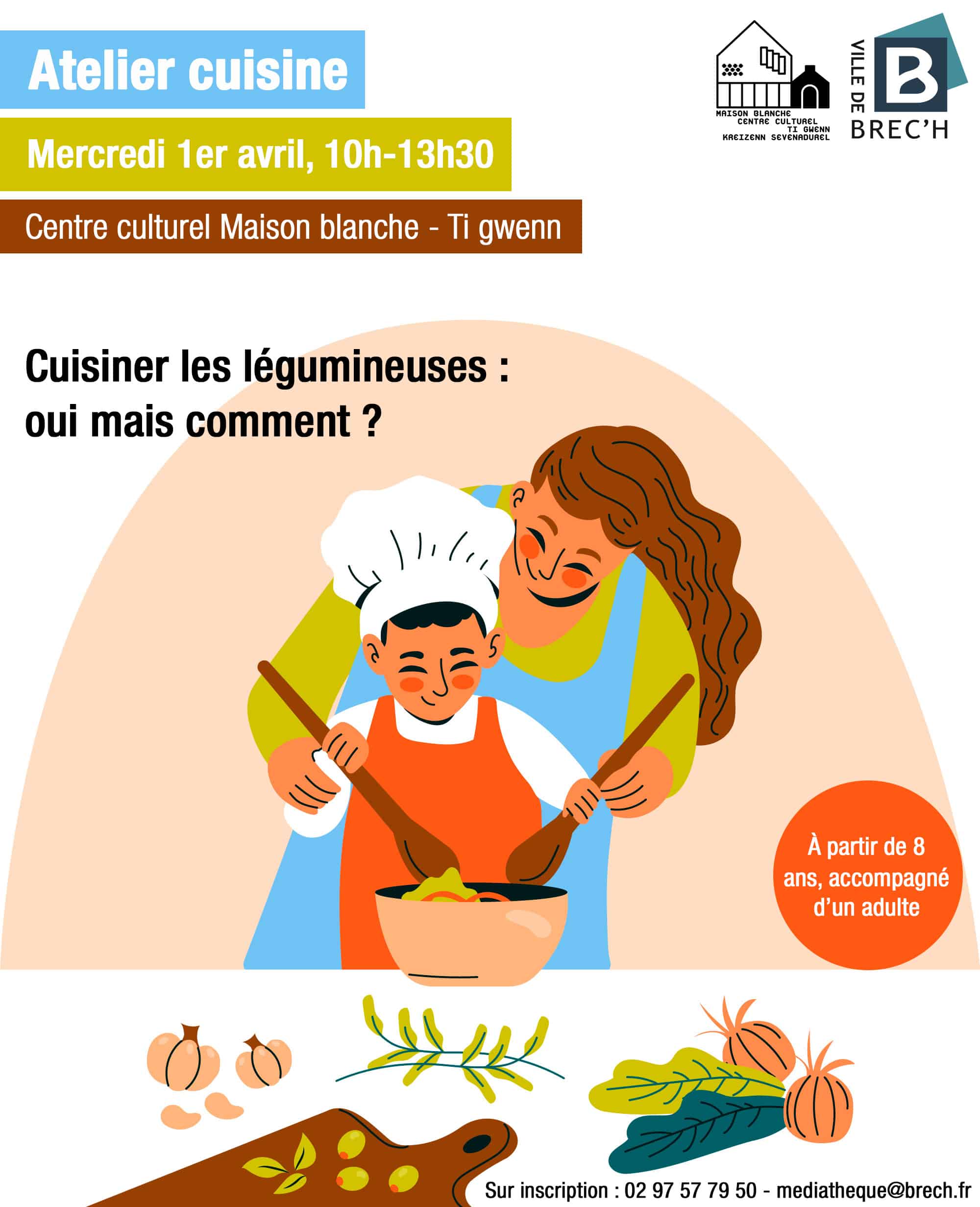 Atelier cuisine Avril