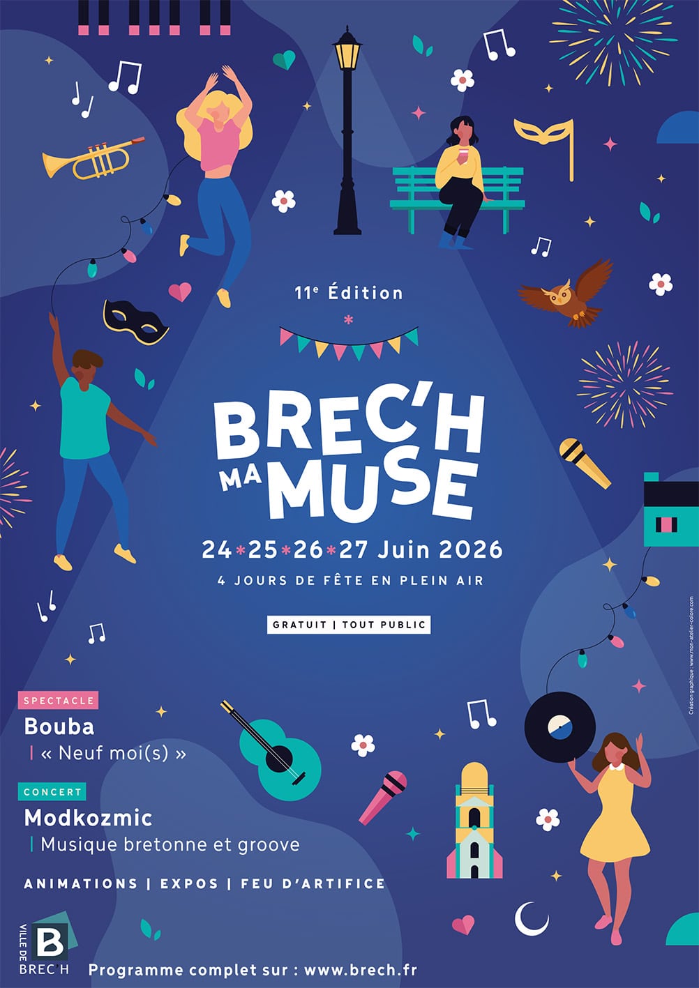 Affiche Brec'h Ma Muse 2026