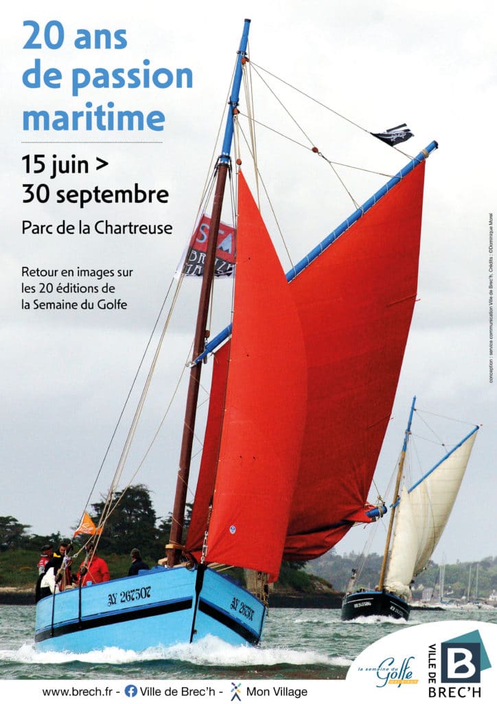 Affiche exposition "20 ans de passion maritime"
