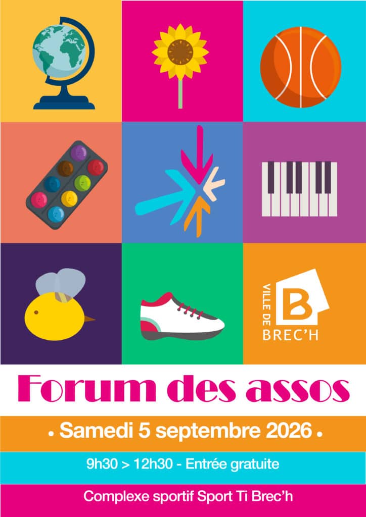 Affiche Forum des associations 2026