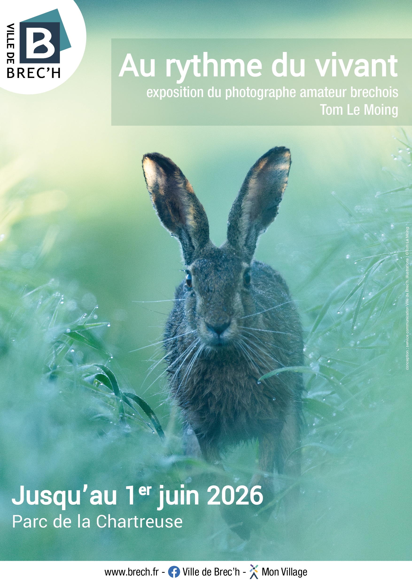 Affiche expo Tom Le Moing