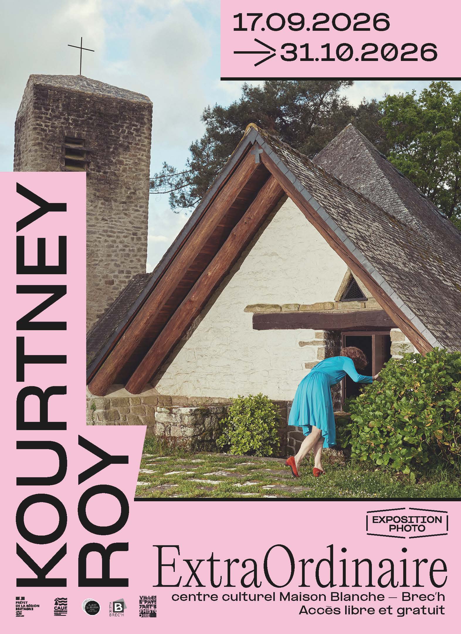 Affiche exposition Kourtney Roy 2026